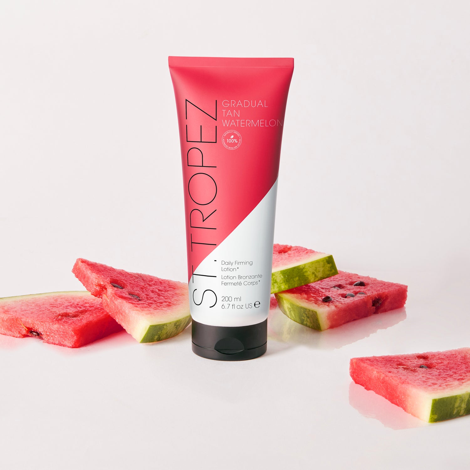 Gradual Tan Watermelon Daily Firming Lotion – feuchtigkeitsspendende Selbstbräunungslotion mit Wassermelonen-Duft und leichtem Glow