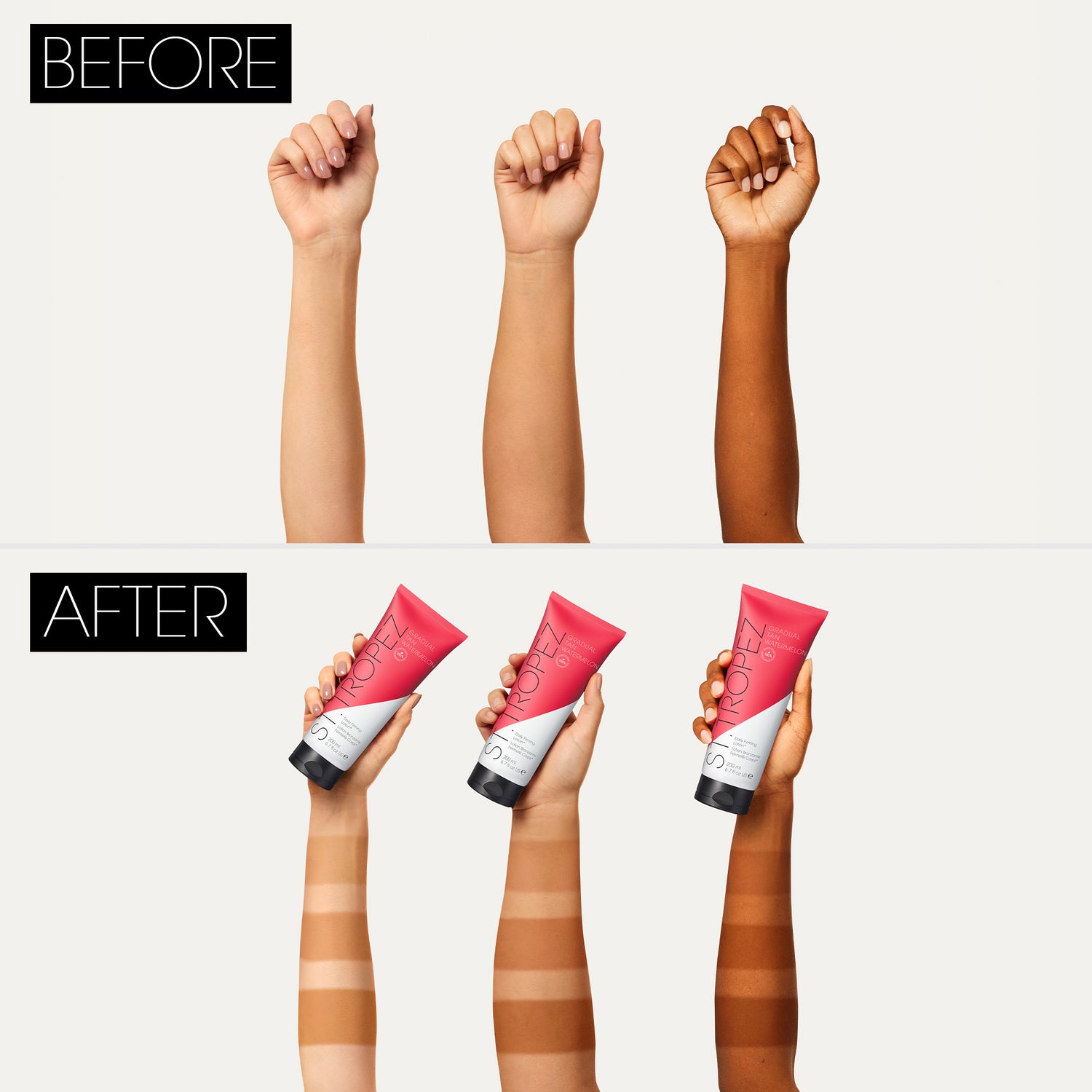 Gradual Tan Watermelon Daily Firming Lotion – feuchtigkeitsspendende Selbstbräunungslotion mit Wassermelonen-Duft und leichtem Glow