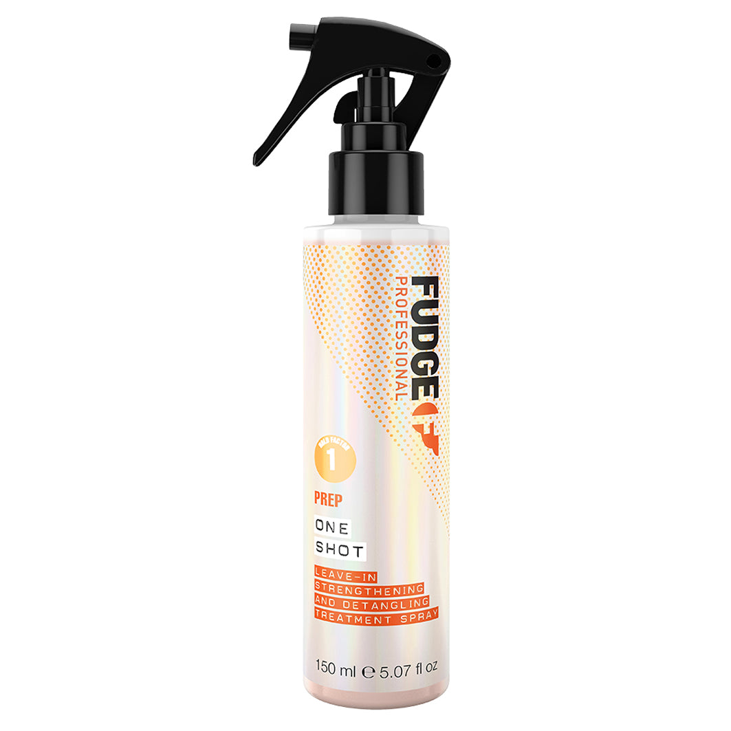 Fudge One Shot – regenerierendes Pflegespray mit Kreatin für geschädigtes oder coloriertes Haar