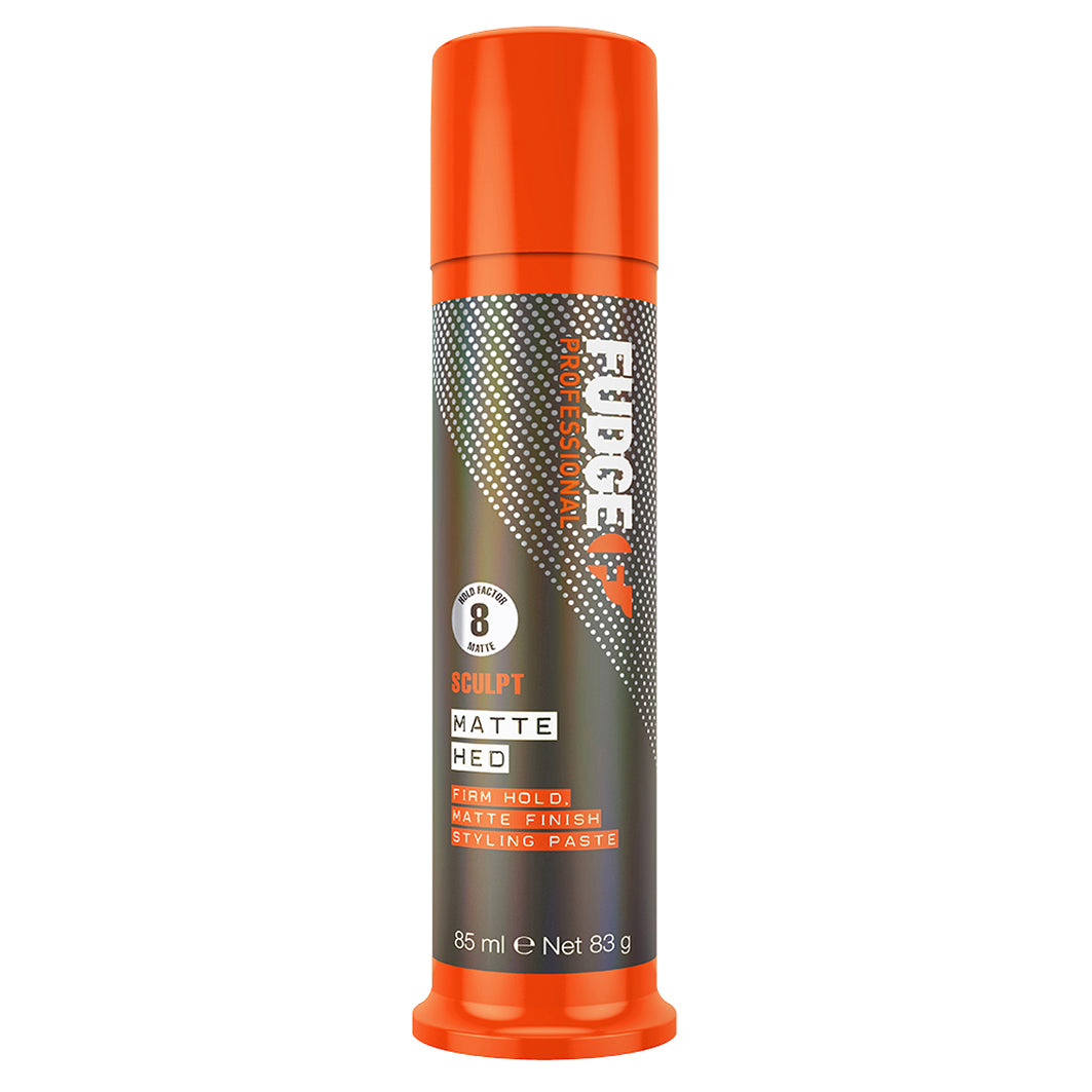 Fudge Matte Hed – flexibles Styling-Wachs mit Tonerde und Lanolin für Volumen, Struktur und mattes Finish