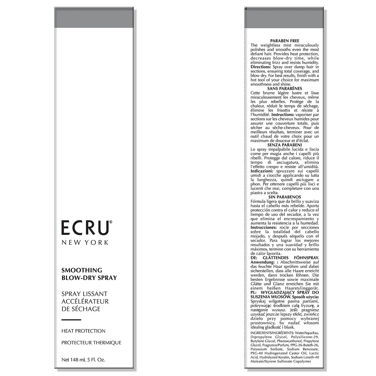 SMOOTHING BLOW-DRY SPRAY ECRU New York