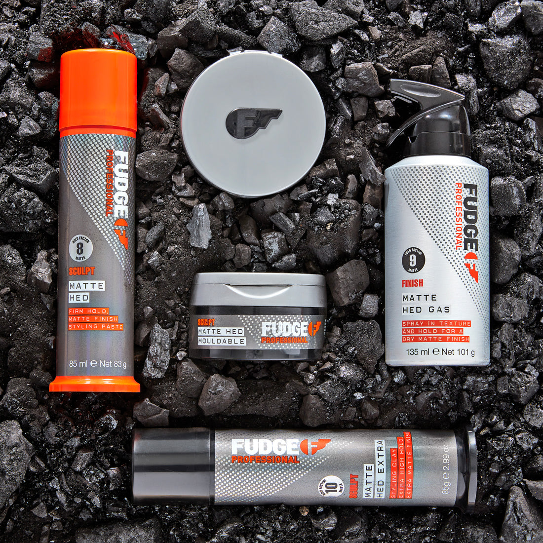 Fudge Matte Hed – flexibles Styling-Wachs mit Tonerde und Lanolin für Volumen, Struktur und mattes Finish