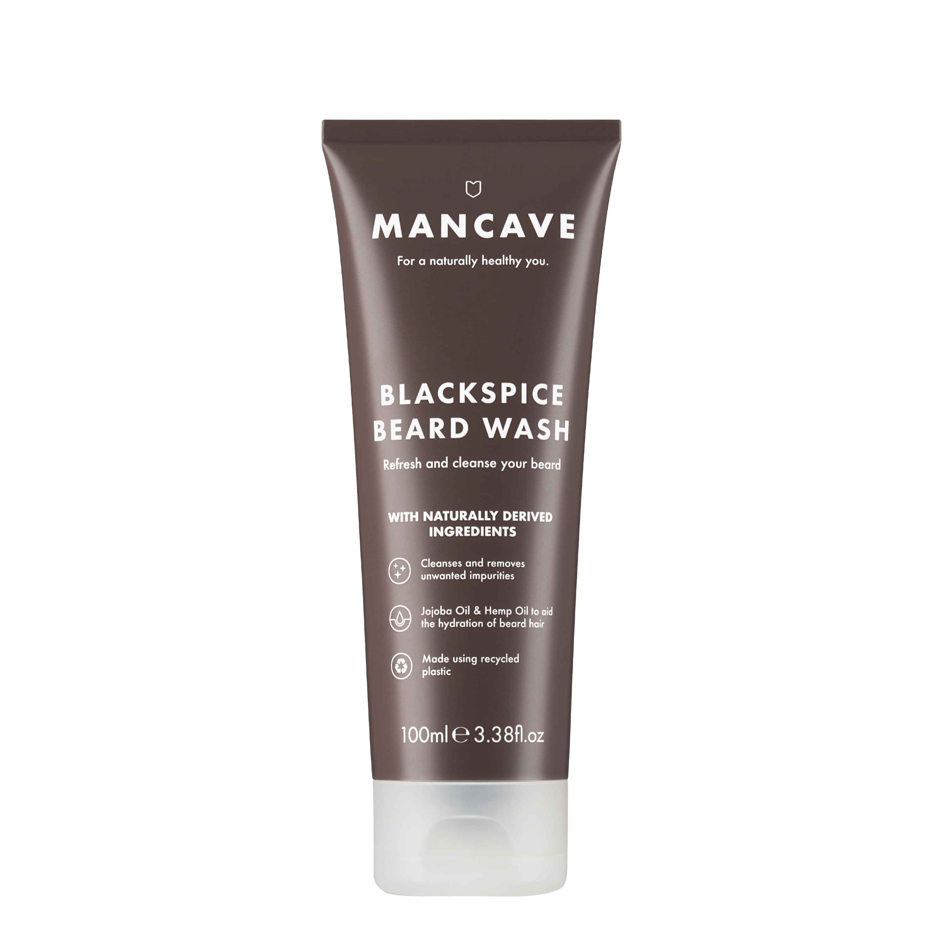 ManCave Blackspiced Beard Wash