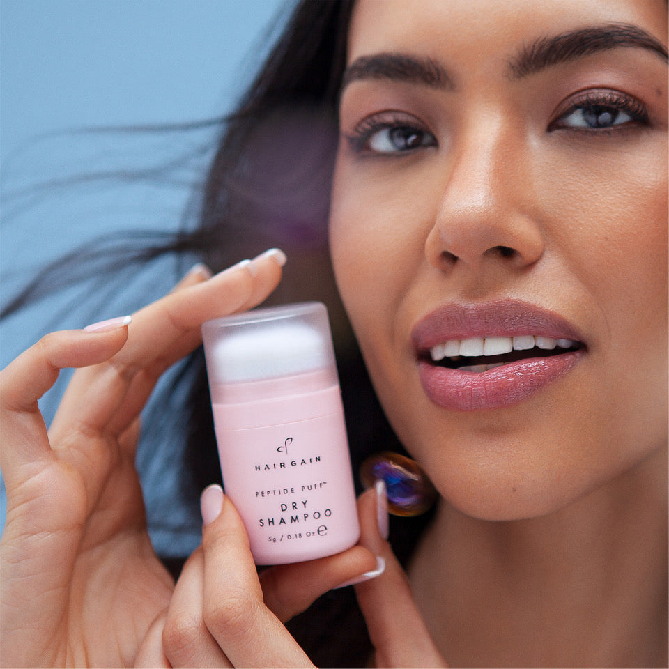 Peptide Puff™ Dry Shampoo – Frisches Haar jederzeit, überall
