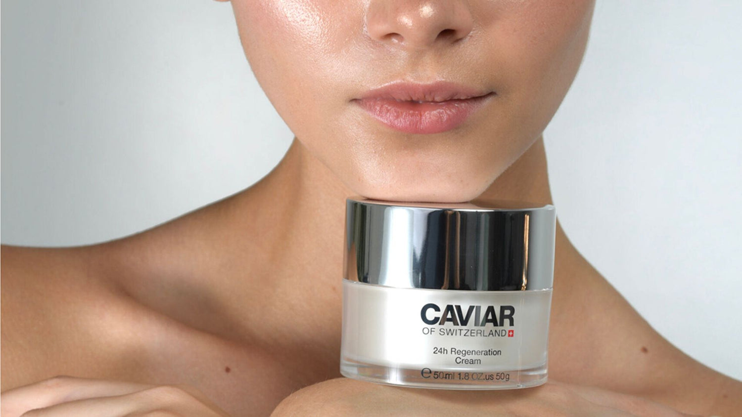 Entdecken Sie das Geheimnis strahlender Haut mit der 24h Regeneration Cream von Caviar of Switzerland!