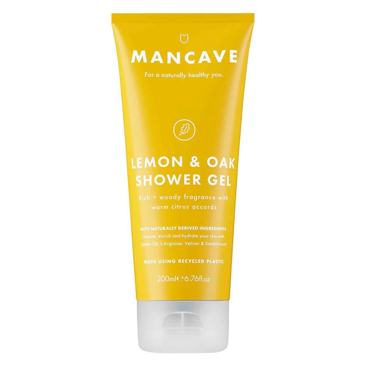 Frische Energie mit dem Lemon & Oak Shower Gel von MANCAVE