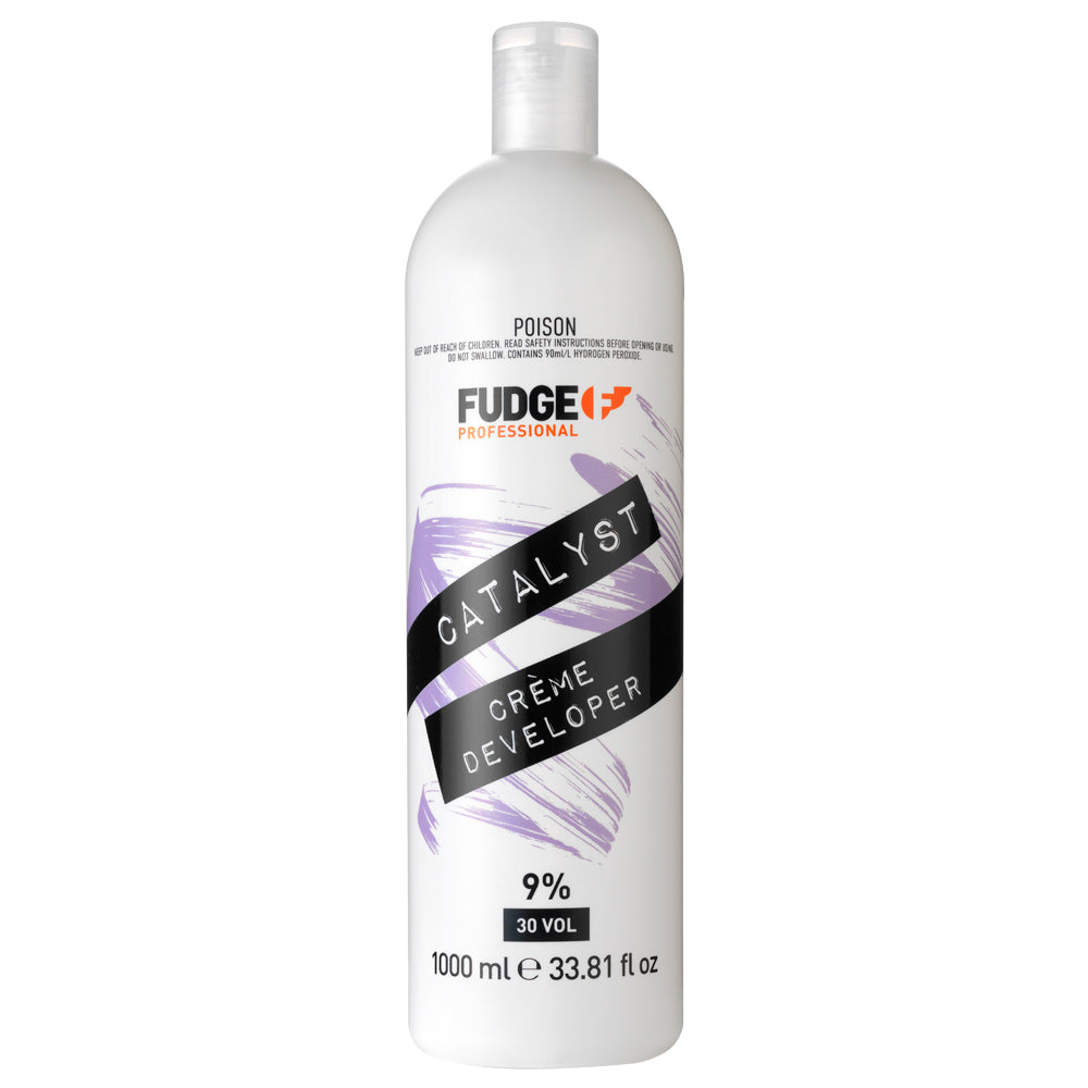 Fudge Catalyst 30 Vol – 9% Cremeentwickler für professionelle Haarfärbung mit Headpaint Farben