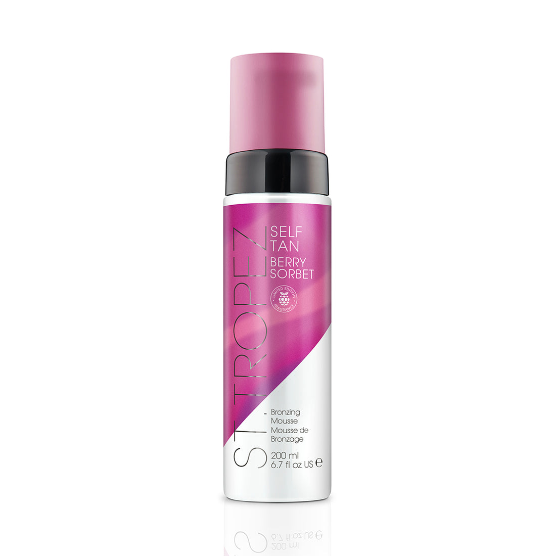 Classic Berry Sorbet Bronzing Mousse – Selbstbräunungs-Mousse mit Beerenduft, Vitamin E und Jojoba für natürliche Bräune