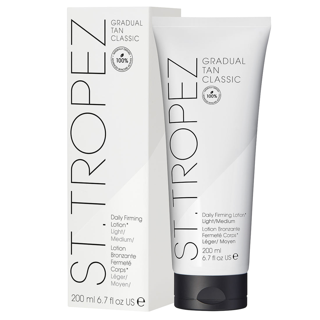 Gradual Tan Classic Daily Firming Lotion Light/Medium – feuchtigkeitsspendende Selbstbräunungslotion mit straffendem Effekt