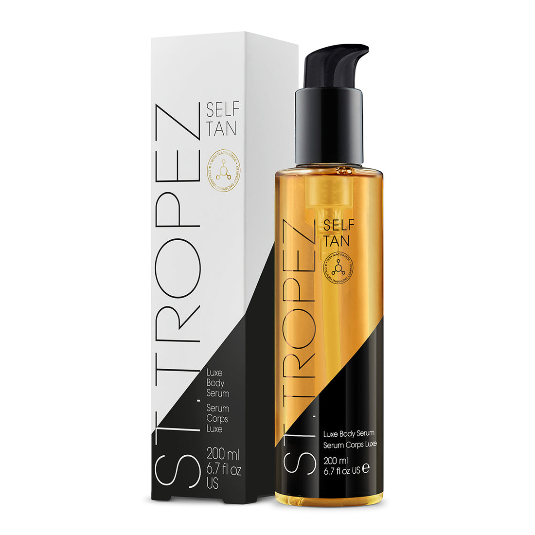 Self Tan Luxe Body Serum – ultraleichtes Selbstbräunungsserum mit Niacinamid, Hyaluronsäure und Vitamin B5