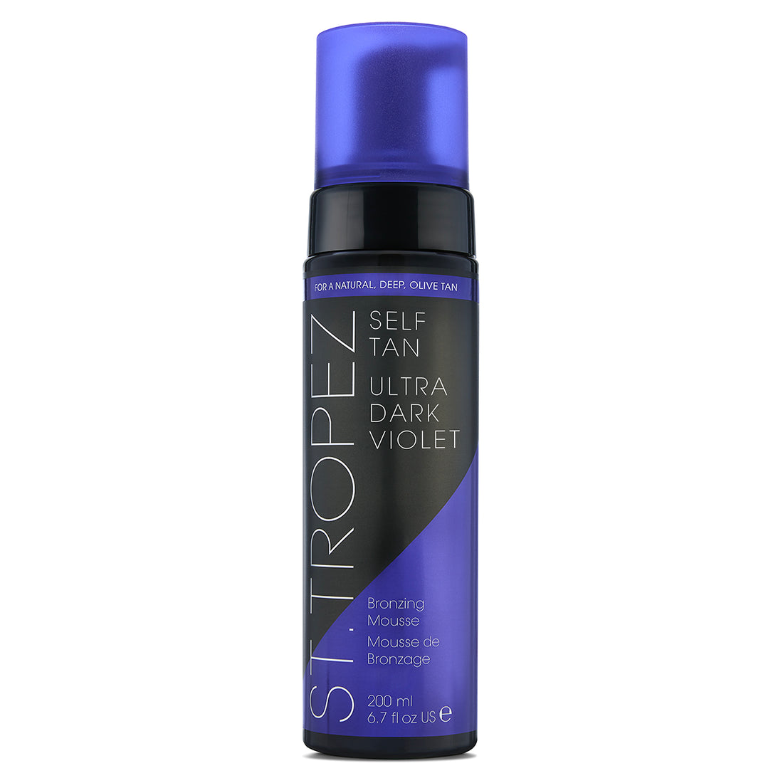 St.Tropez Self Tan Ultra Dark Violet Mousse – Selbstbräuner mit violetter Basis und ultraintensiver Bräune