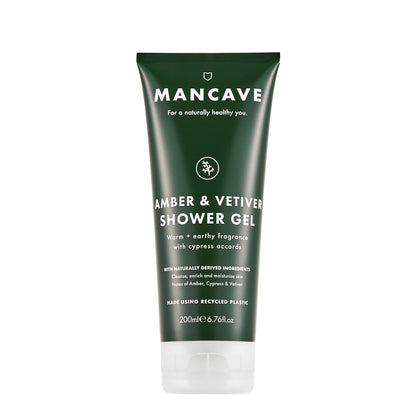 ManCave Amber &amp; Vetiver Shower Gel