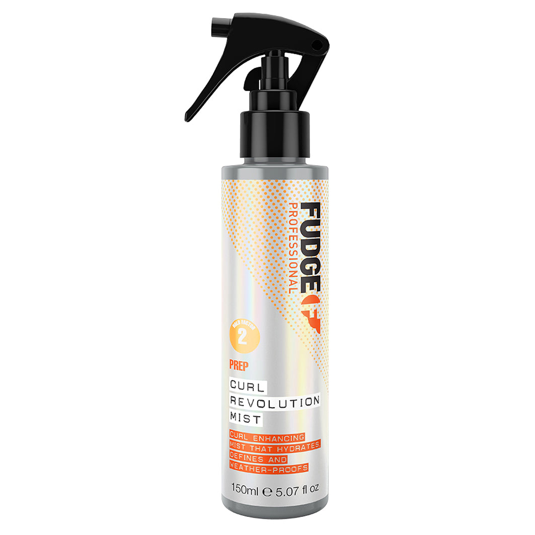 Fudge Curl Revolution Mist – leichter Sprühnebel zur Definition von Locken mit Volumen, Glanz und Frizz-Kontrolle