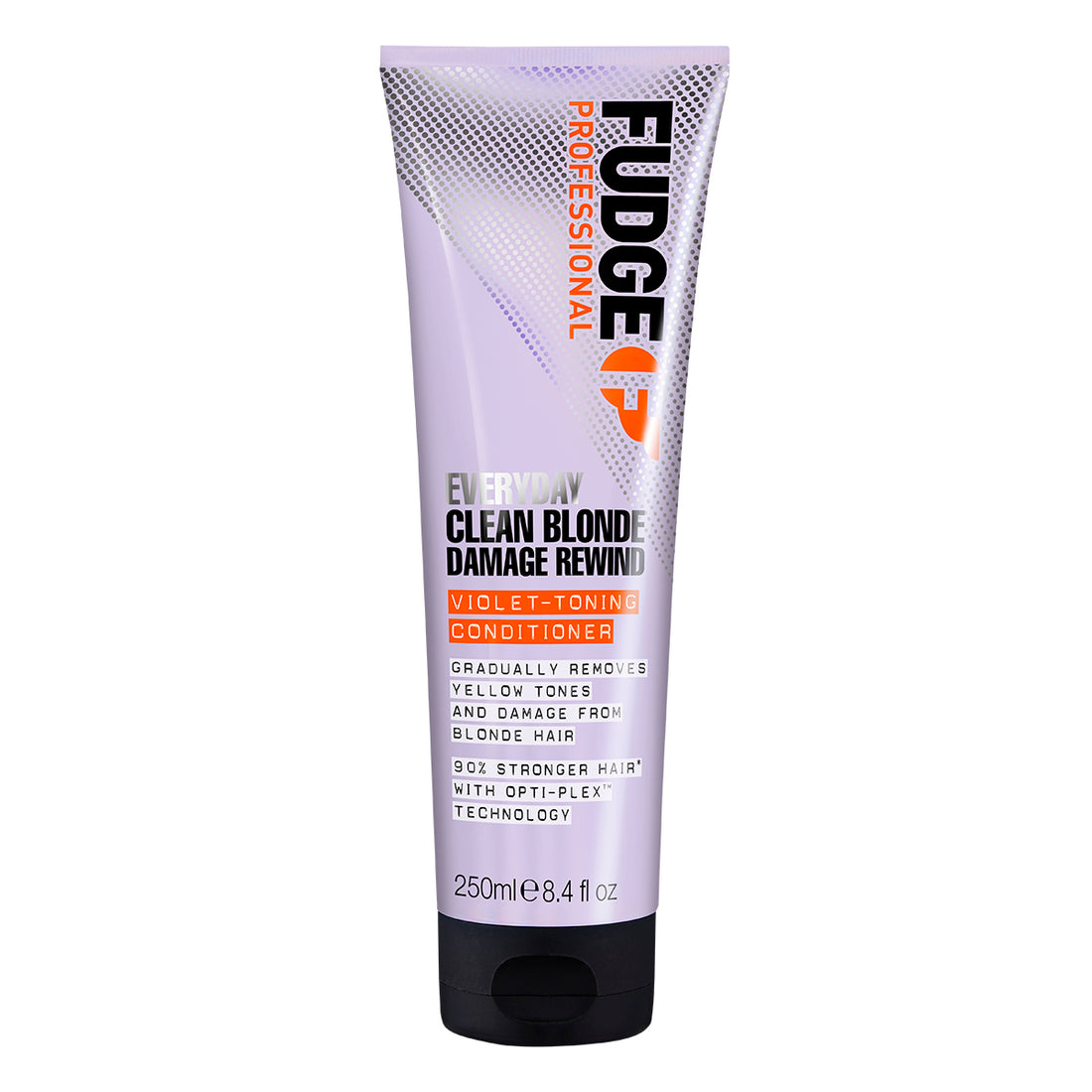 Fudge Everyday Clean Blonde Damage Rewind Conditioner – tägliche Anti-Gelbstich-Spülung für blondes Haar mit violetten Pigmenten