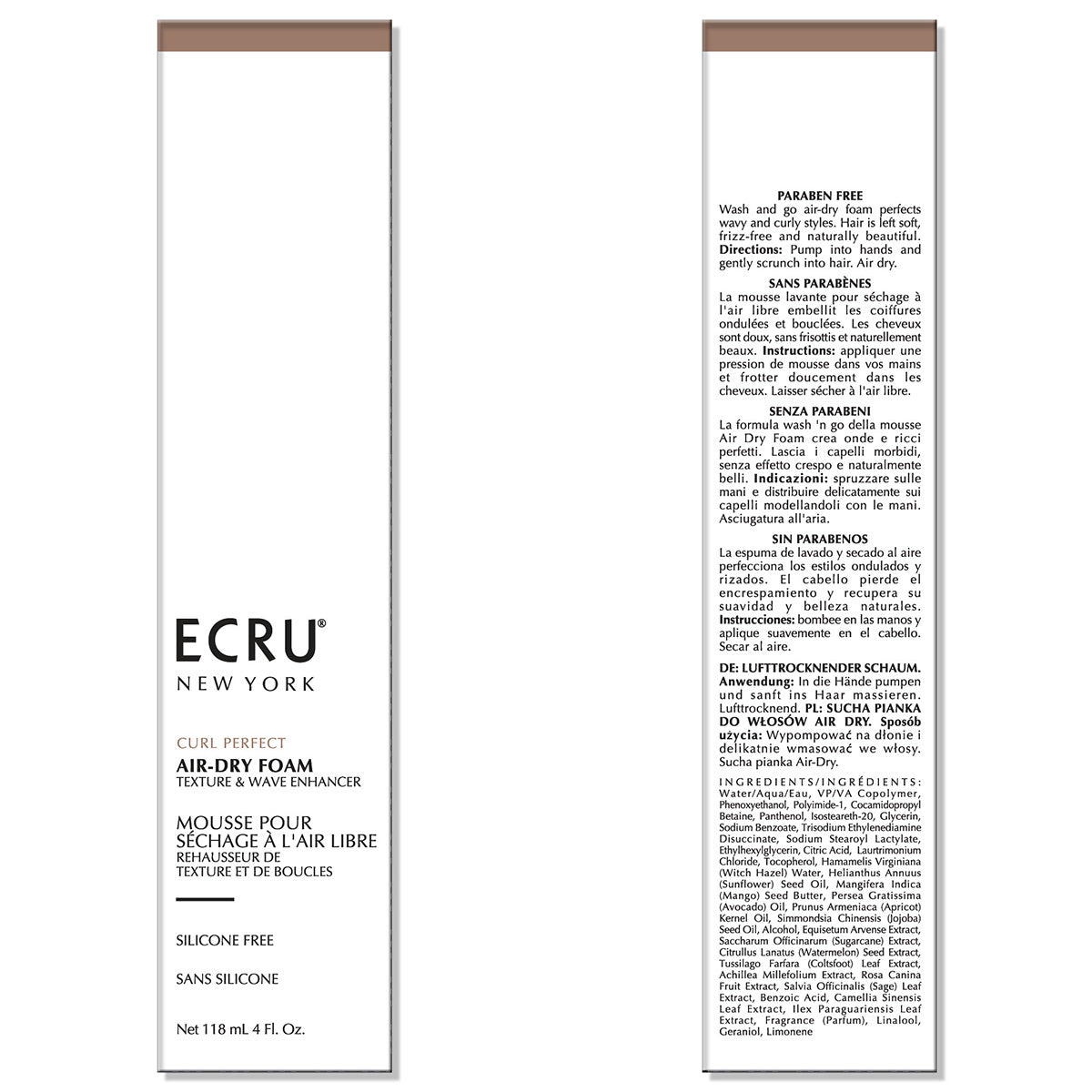AIR-DRY FOAM Curl Perfection ECRU New York