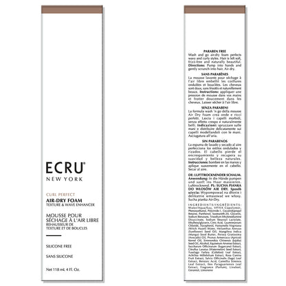 AIR-DRY FOAM Curl Perfection ECRU New York