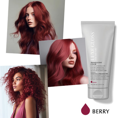 Luxe Gloss Hair berry
