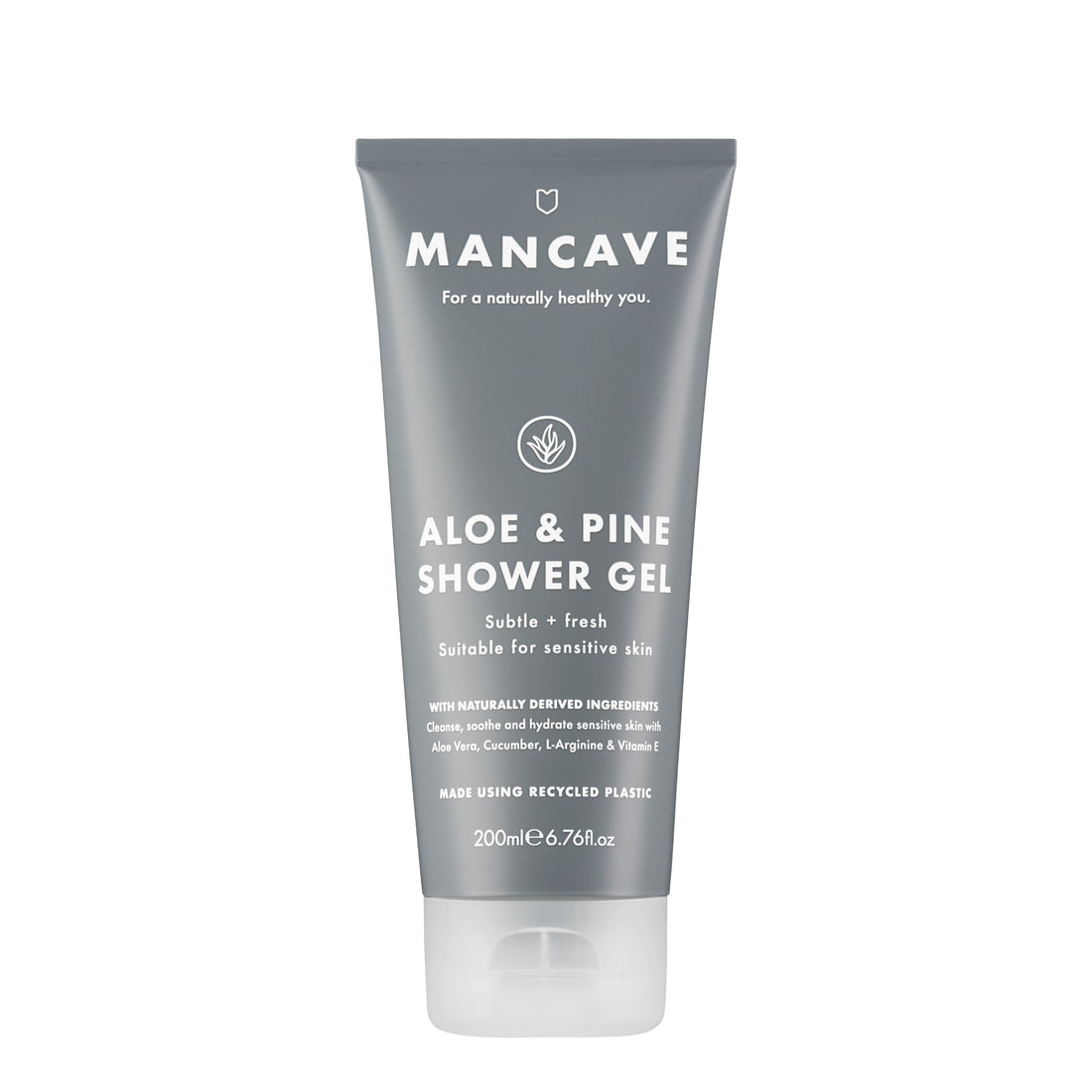 ManCave Aloe & Pine Shower Gel – erfrischendes Duschgel mit Aloe Vera, Gurke und holzigem Duft