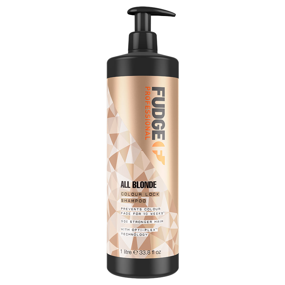 Fudge All Blonde Colour Lock Shampoo – sanftes Reinigungsshampoo zum Schutz und Erhalt von blondem Haar