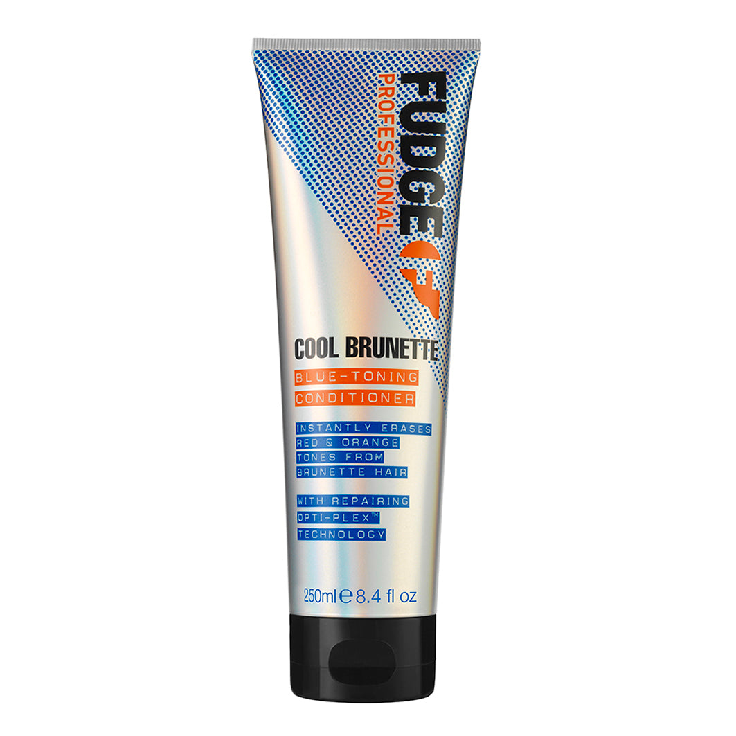 Fudge Cool Brunette Blue-Toning Conditioner – blaue Pflegespülung gegen Rot- und Orangetöne in braunem Haar