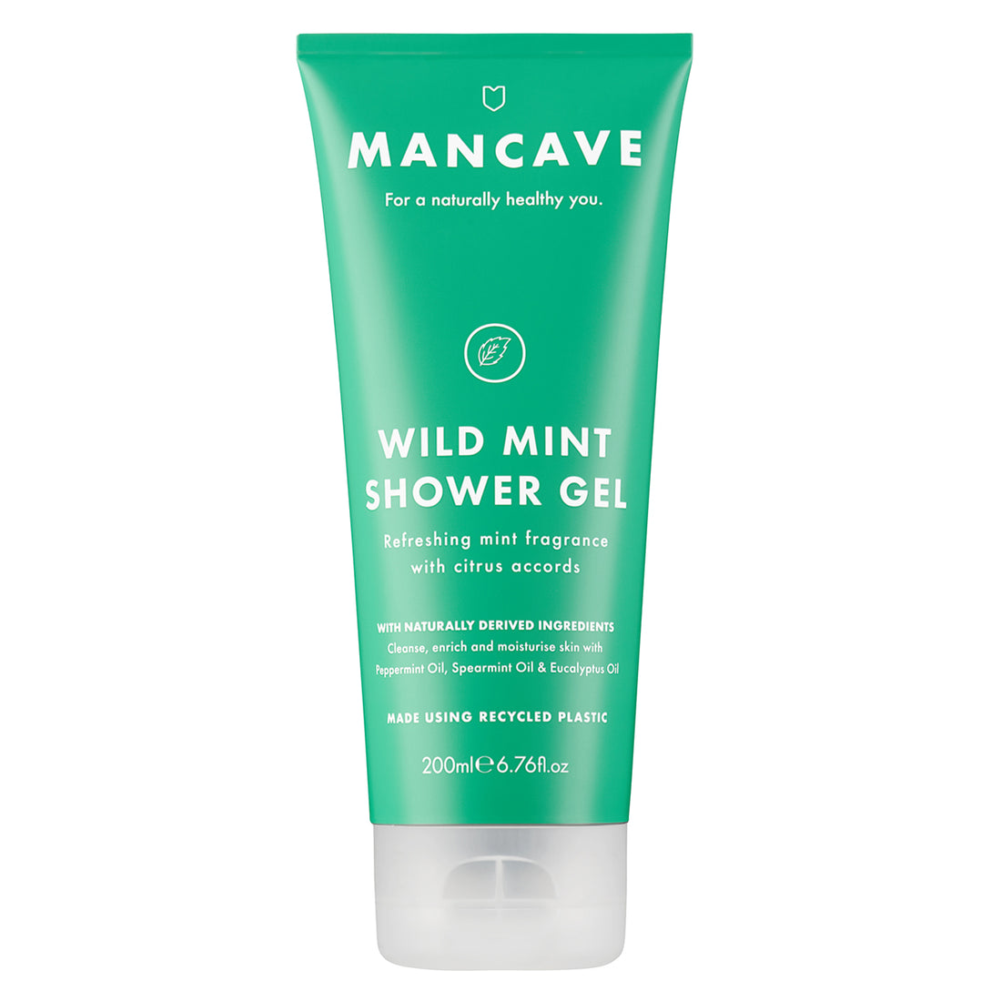 ManCave Wild Mint Shower Gel – erfrischendes Duschgel mit Pfefferminzduft für belebende Pflege