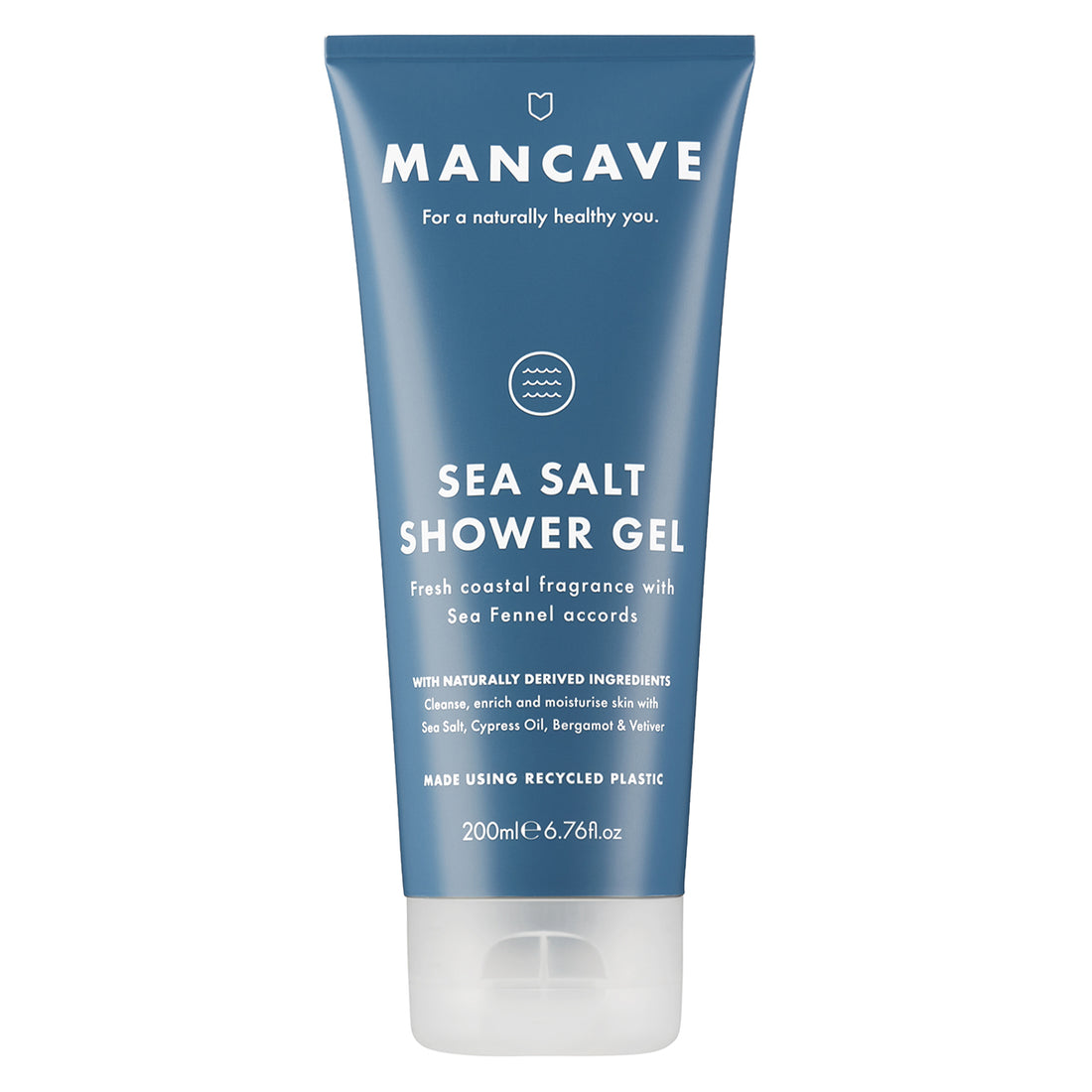ManCave Sea Salt Shower Gel – erfrischendes Duschgel mit Meersalzduft für revitalisierende Pflege